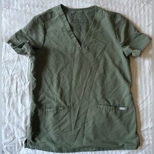 Figs Olive Technical Collection Scrubs Set